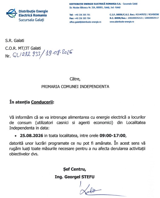 Informare Prim Independenta
